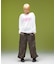 FACE LABEL LOOSE FIT TRAINING PANTS