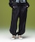 FACE LABEL LOOSE FIT TRAINING PANTS