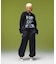 FACE LABEL LOOSE FIT TRAINING PANTS