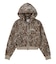 ALL OVER PRINT COMPACT ZIP UP SWEAT HOODIE