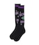 WORLD LOGO JACQUARD RIB HIGH SOCKS