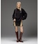 CAMO FACE AND LOGO JACQUARD KNIT TOP