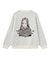 CAMO FACE AND LOGO JACQUARD KNIT TOP