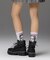 THE X-GIRL LOGO AND FACE JACQUARD RIB SOCKS