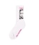 THE X-GIRL LOGO AND FACE JACQUARD RIB SOCKS