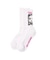 THE X-GIRL LOGO AND FACE JACQUARD RIB SOCKS