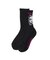THE X-GIRL LOGO AND FACE JACQUARD RIB SOCKS