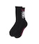 THE X-GIRL LOGO AND FACE JACQUARD RIB SOCKS