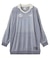 RHINESTONE LOGO VELOUR GAME SHIRT DRESS