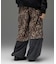 JERSEY MIX 2WAY WIDE LEG CARGO PANTS