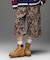 JERSEY MIX 2WAY WIDE LEG CARGO PANTS