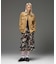 JERSEY MIX 2WAY WIDE LEG CARGO PANTS