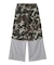 JERSEY MIX 2WAY WIDE LEG CARGO PANTS