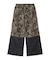 JERSEY MIX 2WAY WIDE LEG CARGO PANTS