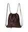 FAUX LEATHER UTILITY KNAPSACK