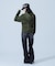 BACK LACE UP ZIP UP SWEAT HOODIE