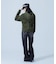 BACK LACE UP ZIP UP SWEAT HOODIE