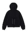 BACK LACE UP ZIP UP SWEAT HOODIE