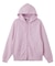 PIGMENT DYED FACE PATCH AND LOGO ZIP UP SWEAT HOODIE