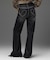HEART POCKET FLARE DENIM PANTS
