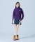 SLEEVE LOGO FADED ZIP UP KNIT TOP