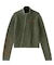 SLEEVE LOGO FADED ZIP UP KNIT TOP