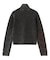 SLEEVE LOGO FADED ZIP UP KNIT TOP