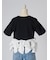 【USAGI ONLINE/ZOZOTOWN限定】リボンドッキングTシャツ