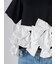 【USAGI ONLINE/ZOZOTOWN限定】リボンドッキングTシャツ
