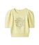 エンブレムハーフスリーブニットプルオーバー