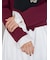 ロゴボウタイドッキングフリルカーディガン