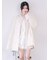【WEB限定】ファー付きリボンブローチコート