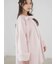 【WEB限定】ファー付きリボンブローチコート