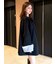 【WEB限定】ファー付きリボンブローチコート
