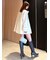 【WEB限定】ファー付きリボンブローチコート