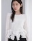 【WEB限定】リボンペプラムベロアトップス