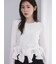 【WEB限定】リボンペプラムベロアトップス