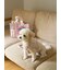 【CAT&DOG】【販路限定商品】ストロベリーキルティングお散歩バッグＭ