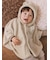 【ONLINE限定カラーあり】【BABY】パウダーベアポンチョ