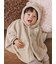 【ONLINE限定カラーあり】【BABY】パウダーベアポンチョ