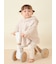 【ONLINE限定カラーあり】【BABY】パウダーベアポンチョ