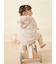 【ONLINE限定カラーあり】【BABY】パウダーベアポンチョ