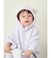 【限定カラーあり】【BABY】パウダーアニマルポンチョ