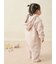 【限定カラーあり】【BABY】パウダーベアロンパース