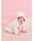 【限定カラーあり】【BABY】パウダーベアロンパース