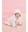 【限定カラーあり】【BABY】パウダーベアロンパース