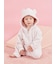 【限定カラーあり】【BABY】パウダーベアロンパース