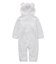 【限定カラーあり】【BABY】パウダーベアロンパース