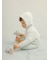 【限定カラーあり】【BABY】パウダーアニマルロンパース