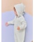 【限定カラーあり】【BABY】パウダーアニマルロンパース